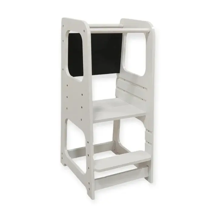 KINDER HOME Edukativna stolica s tablom, bijela