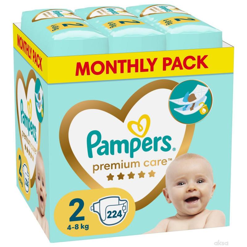 Pampers Pelene Premium 2, Monthly, MSB, 224/1