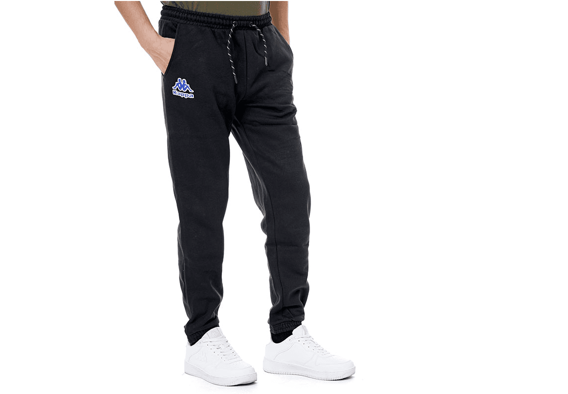 Kappa donji dio muške trenerke Logo Femo, crni
