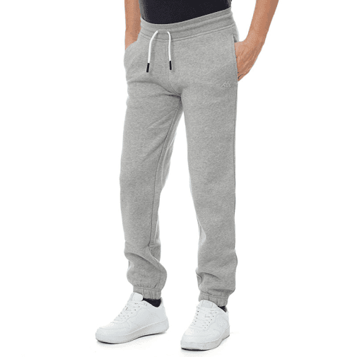 ROBE DI KAPPA donji dio muške trenerke Hervin brushed, siva