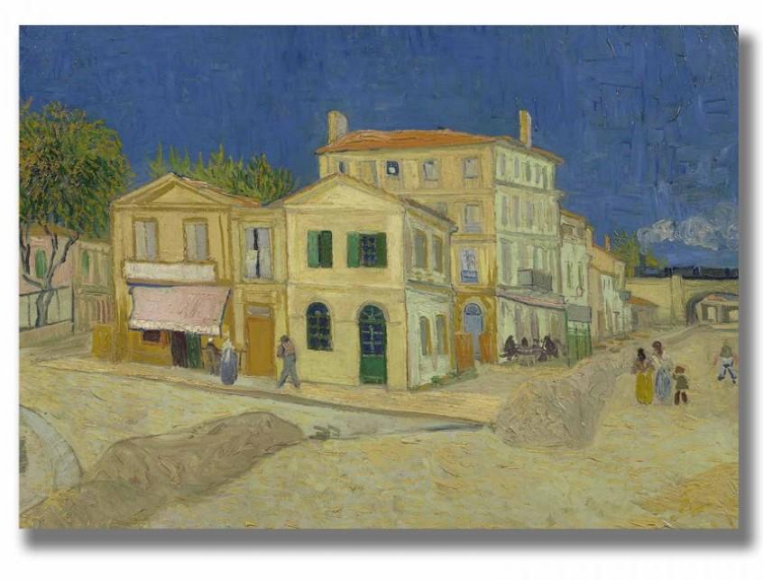 Wallity 70100VANGOGH016 Dekorativna slika, 70x100cm