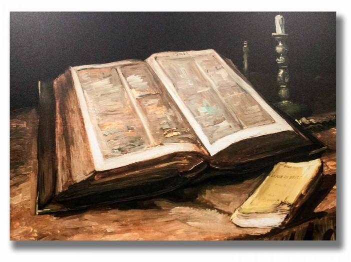 Wallity 70100VANGOGH058 Dekorativna slika, 70x100cm