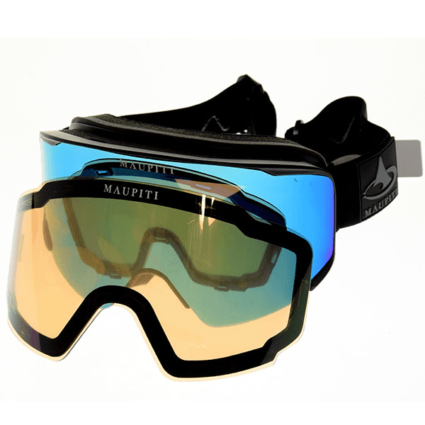 MAUPITI Ski naočale ROX SKI GOGGLE MAGNETIC SKIBRIL plavo-narandžaste