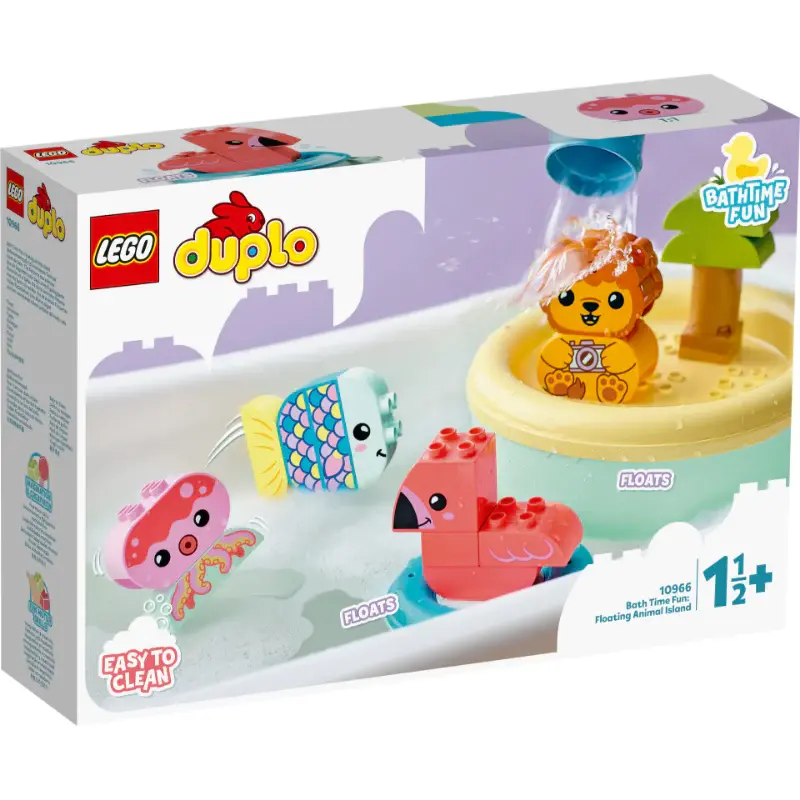 LEGO Duplo kocke Zabava za kupanje: Ostrvo plutajućih životinja 10966