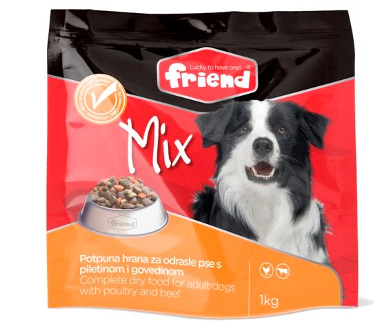 Friend Suha Hrana Za Pse, Mix, 1 Kg