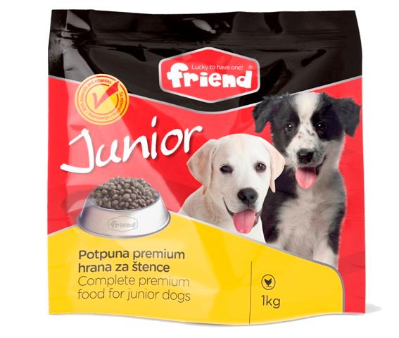 Friend Suha Hrana Za Štence, Junior, 1 Kg