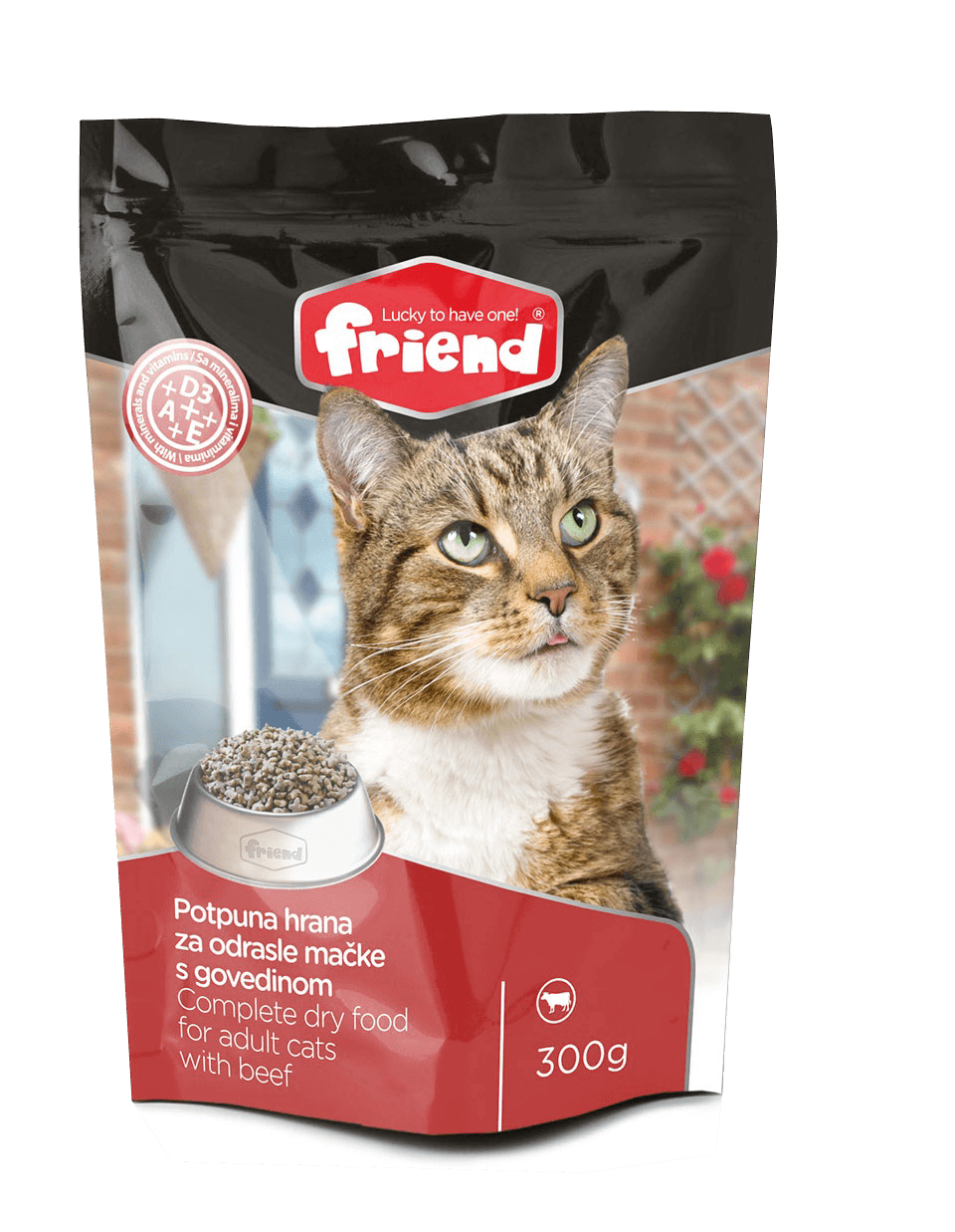 Friend Suha Hrana Za Mačke, Govedina, 300 G