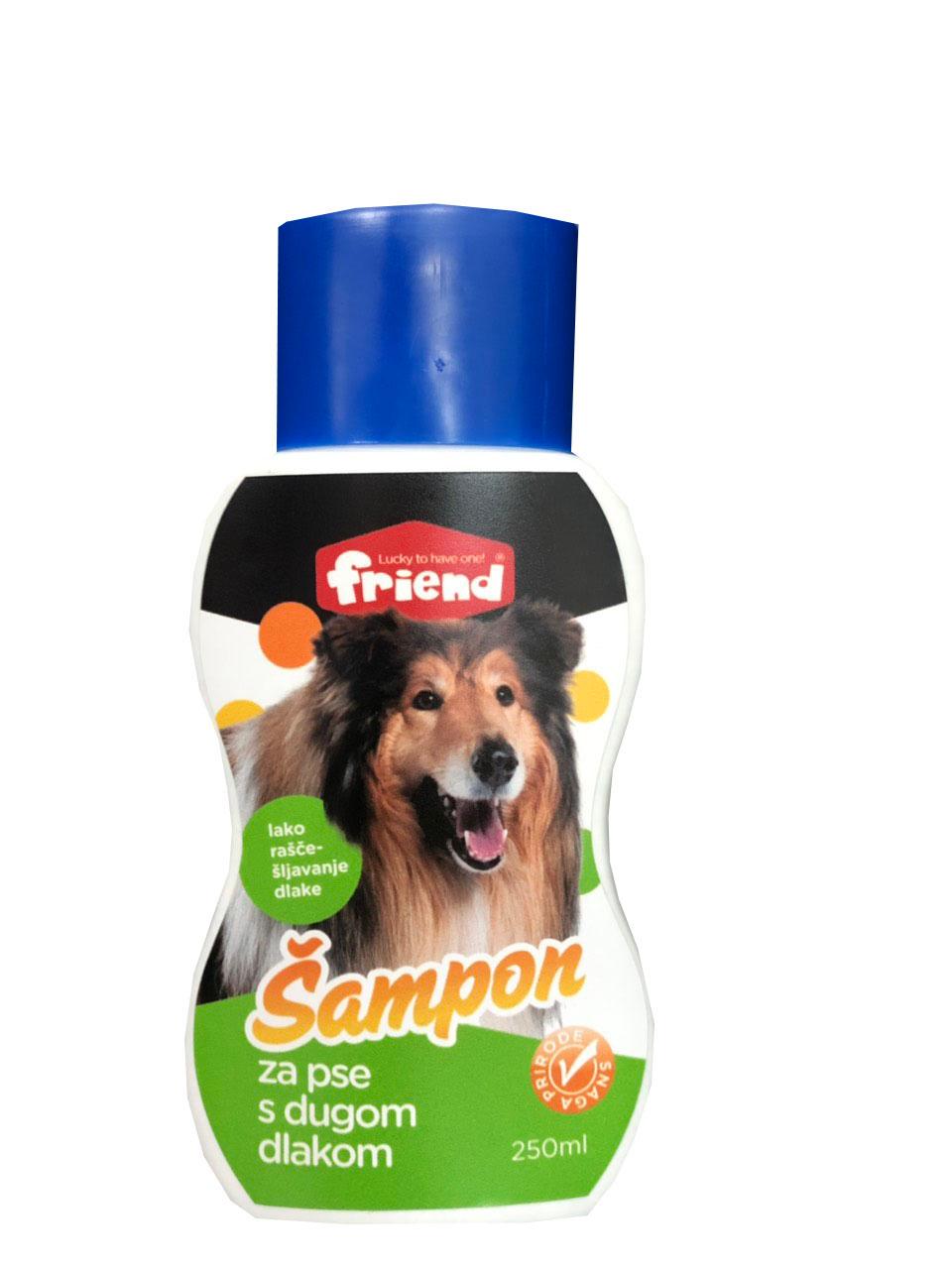 Friend Šampon Za Pse, Dugom Dlakom, 250 Ml