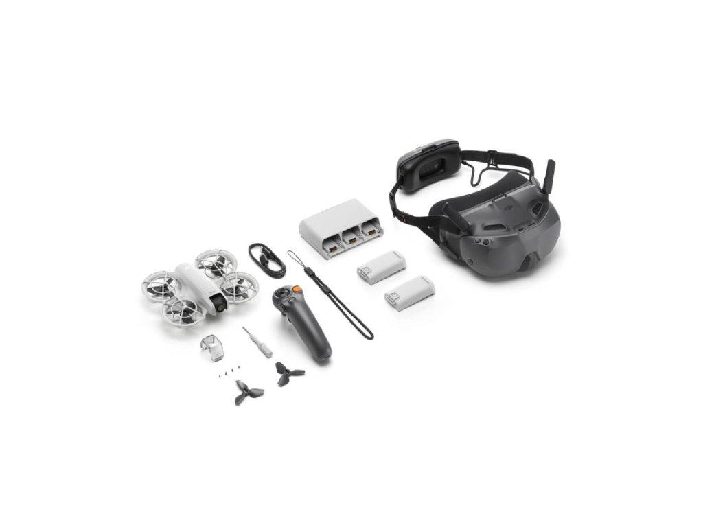 DJI FPV dron sa Motion kontrolerom Neo Motion FMC, Crno-bijeli