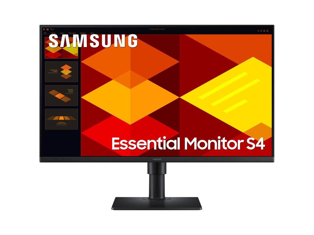 Samsung Monitor S40GD, 27", FHD, IPS, 100Hz, 5ms, 250cd, 2xHDMIDP, USB, HAS, Pivot, Tilt, Swivel, Crni