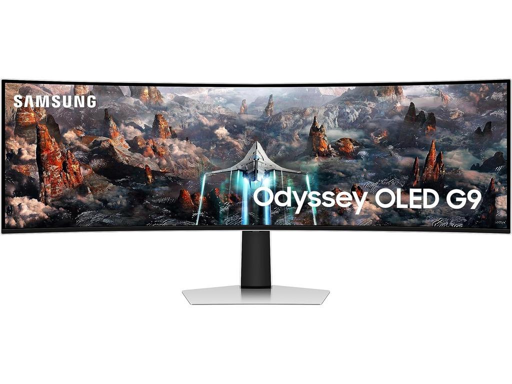 Samsung Monitor G9, 49", OLED, DQHD, 32:9, 240Hz, 0.03ms, 250cd, DP, HDMI, Micro HDMI, Bijeli