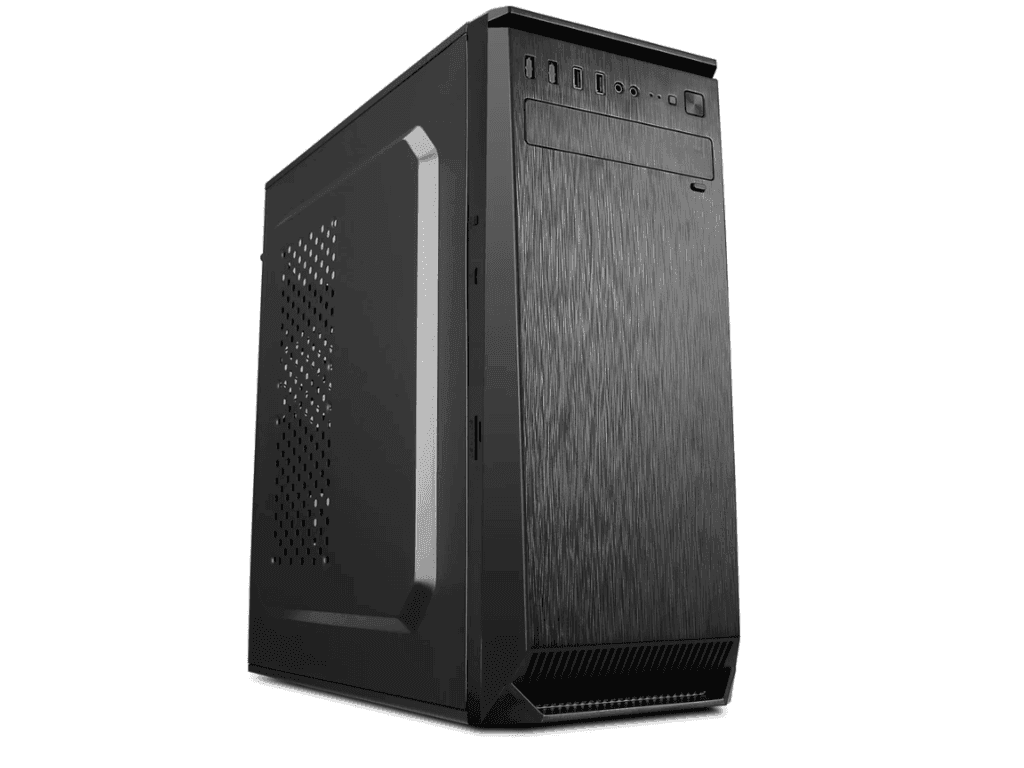Ans Računarsko kućište Spire 1632, ATX, 4xUSB, 2xSSD, 2xHDD, VGA:280mm, CPU kuler:130mm, Micro ATX, Crno