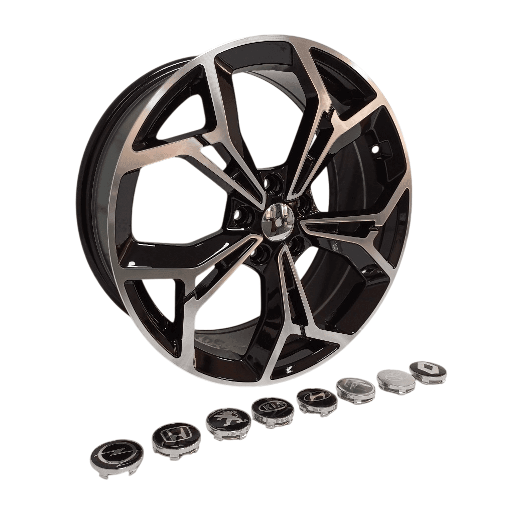 Felga aluminijumska P5963, Dacia, 19x7.5, Siva