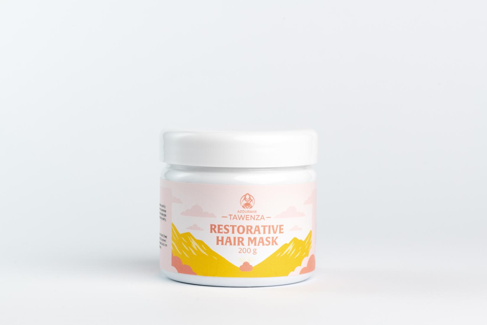 Azourane Moroccan Cosmetics Regenerativna maska za kosu Tawenza, 200 g