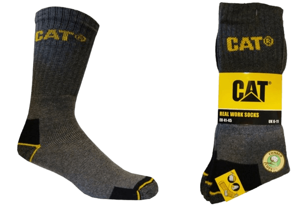 CAT Muške radne čarape DYP597, 3 para, Sive