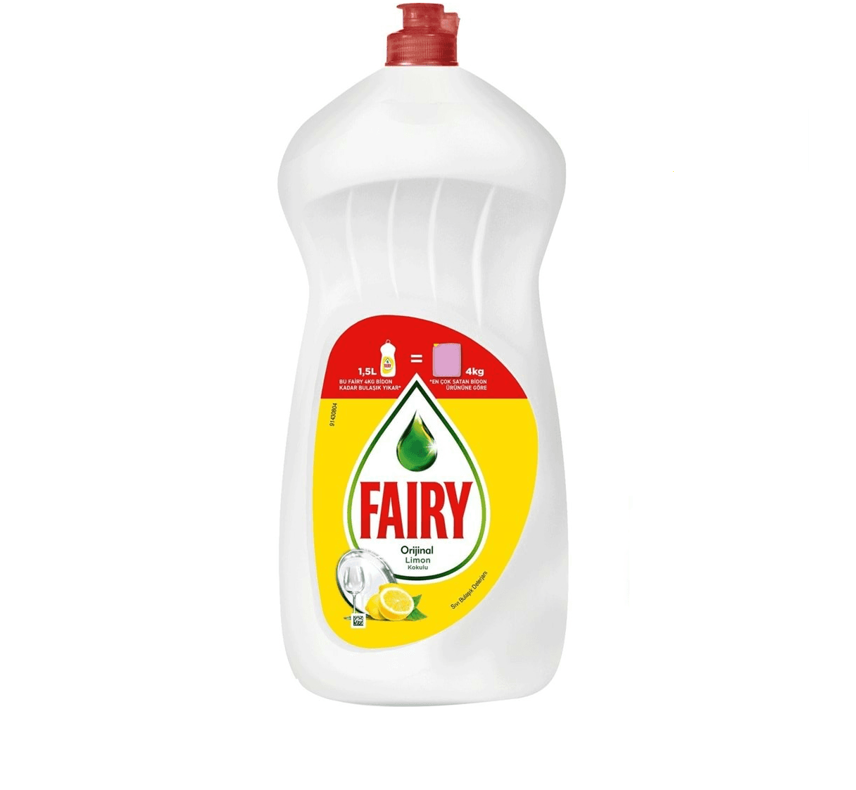 FAIRY Deterdžent za pranje posuđa Limun, 1,5l
