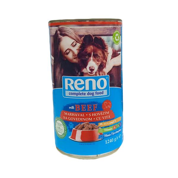 RENO Kompletna hrana za pse s govedinom 1240 g