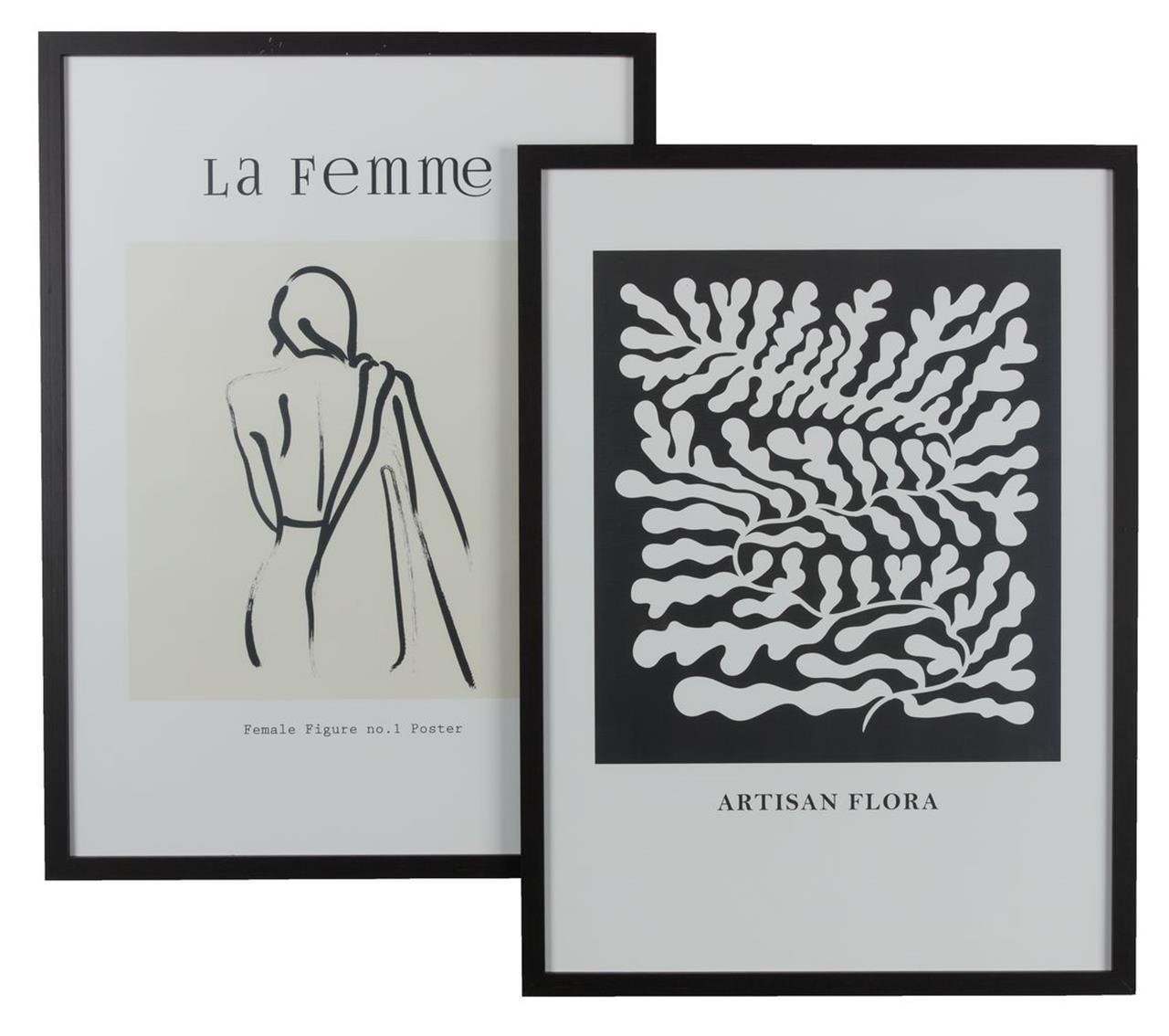 Aurora Okvir za slike OSCAR 50x70 cm, Crni