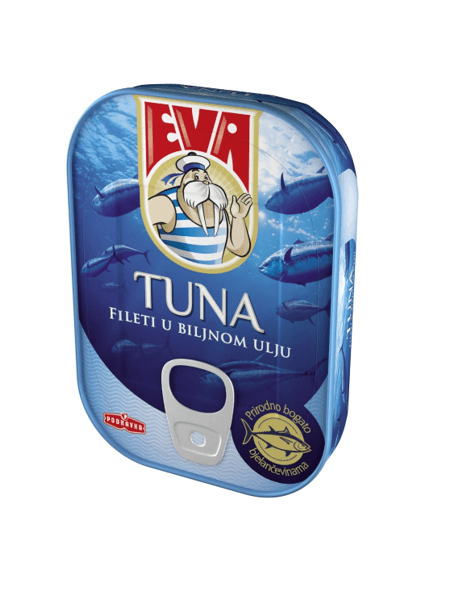 EVA fileti tune konzervirani u biljnom ulju 100g