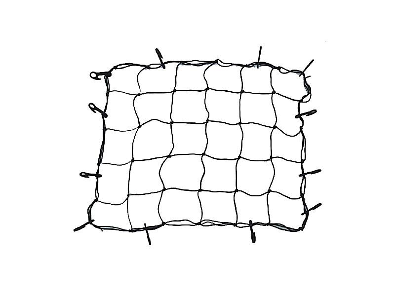 Mreža za gepek, Crna 2080