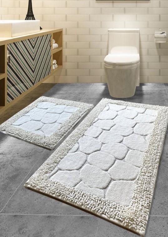 L'essentiel Maison Otirač za kupatilo Stone, 2 komada, bež