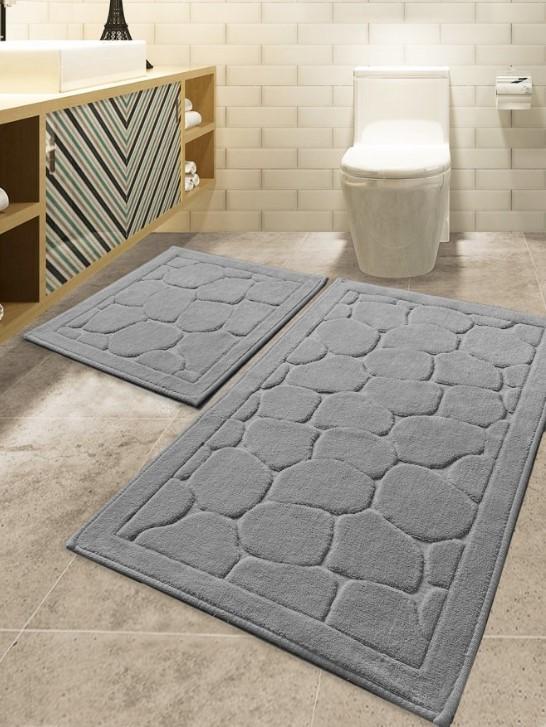 L'essentiel Maison Kupatilski otirač Parma, 2 komada, Sivi