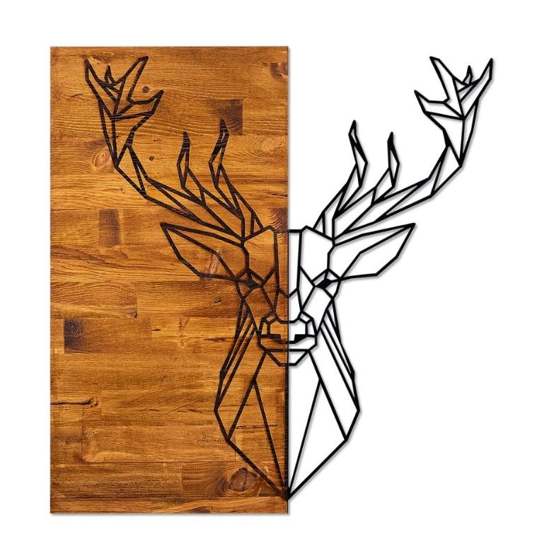 Wallity Zidna dekoracija Jelen 1, 56x58cm