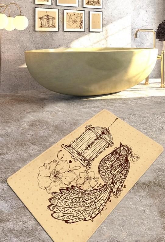 L'essentiel Maison Kupaonski tepih Malurus, 70x120cm, Krem