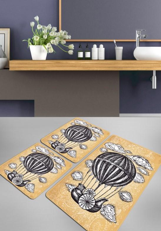 L'essentiel Maison Otirač za kupatilo Propeler, 3 komada, šareni