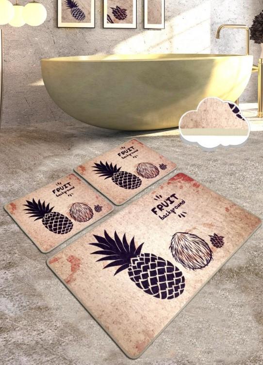 L'Essentiel Maison Otirač za kupatilo Ekvador 1, 3 komada, bež