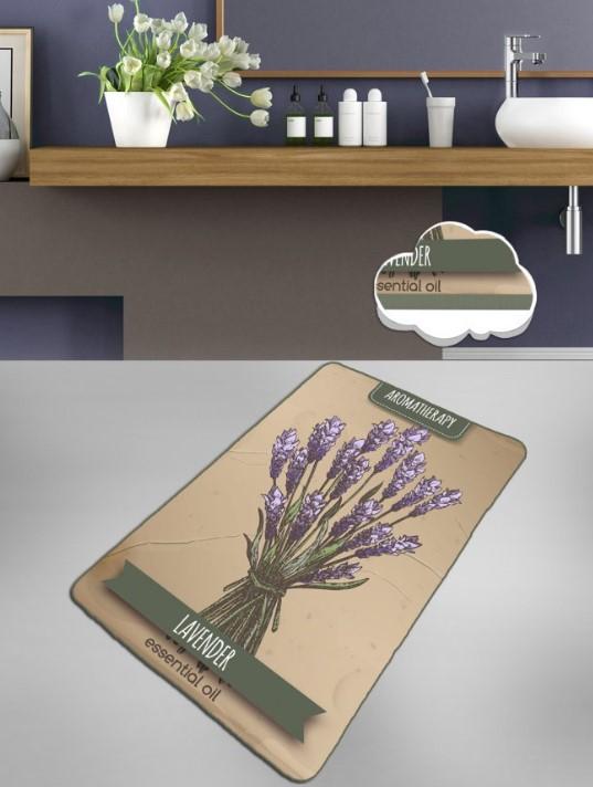 L'essentiel Maison Kupaonski tepih Miris, 80x100cm, krem