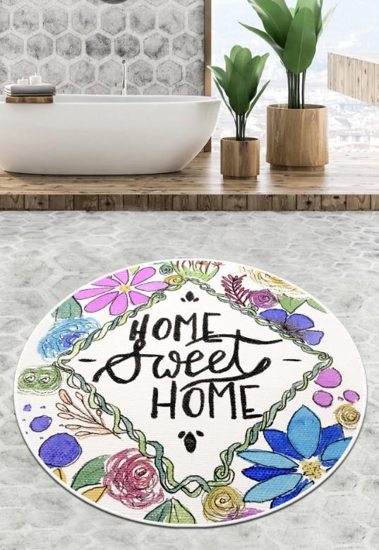 L'essentiel Maison Topiary prostirka za kupatilo, 100cm, šarena