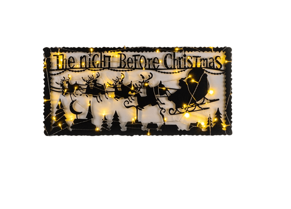 Wallity XMASBLACK 012 Zidna dekoracija