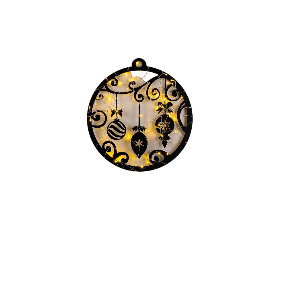 Wallity XMASBLACK 028 Zidna dekoracija