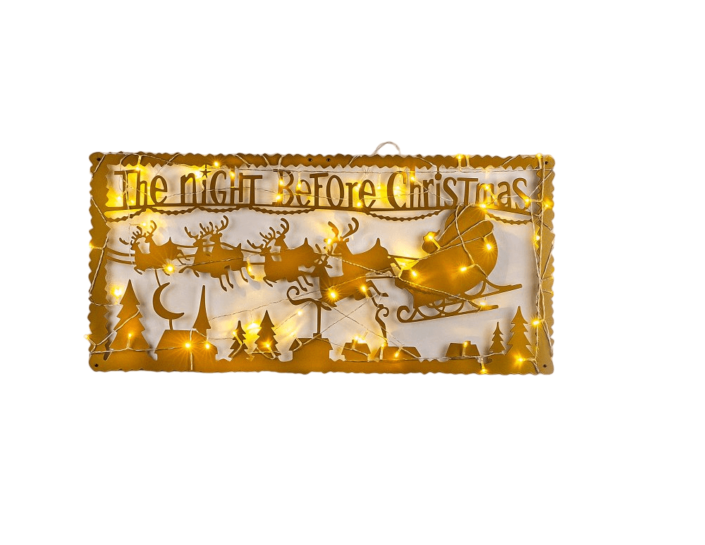 Wallity XMASGOLD 012 Zidna dekoracija