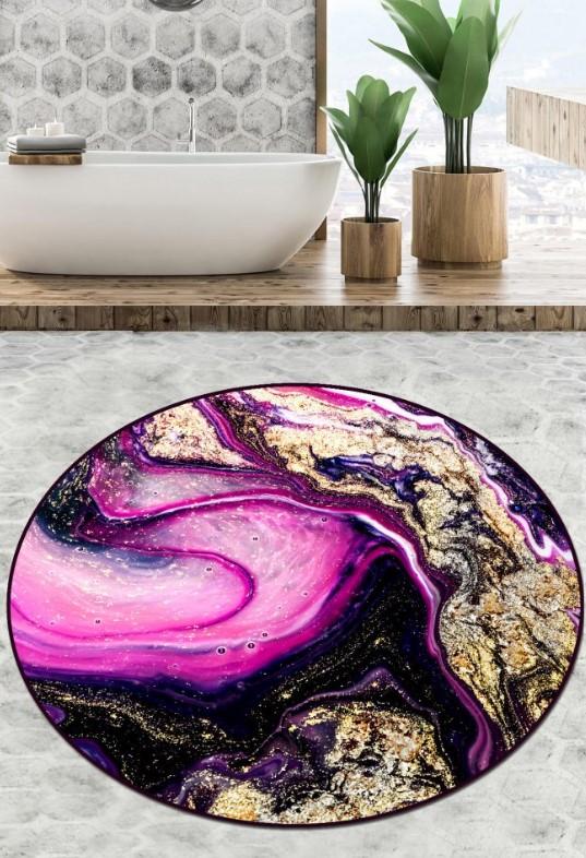 L'essentiel Maison Podloga za kupatilo Pastry, 100cm, ljubičasta