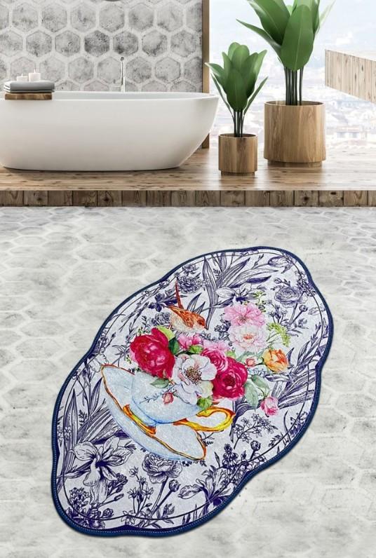 L'Essentiel Maison Kupaonska prostirka Birdie Lohal, 80x100cm, Šarena