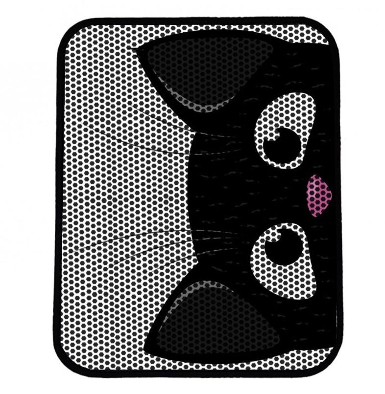 Aberto Design Nrszn0146 Prostirka za mačke, 45x60cm, Crno-bijela