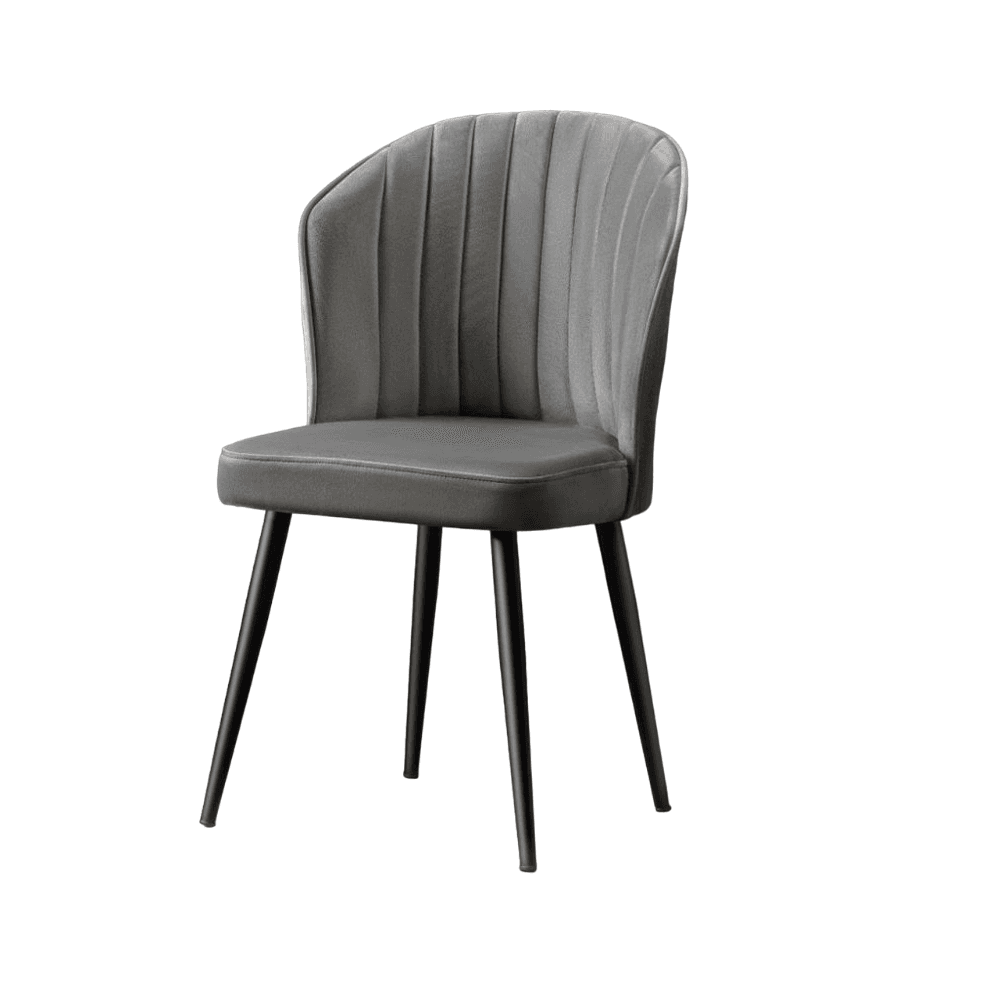 Hanah Home Rubi Gr stolice, tamno sive