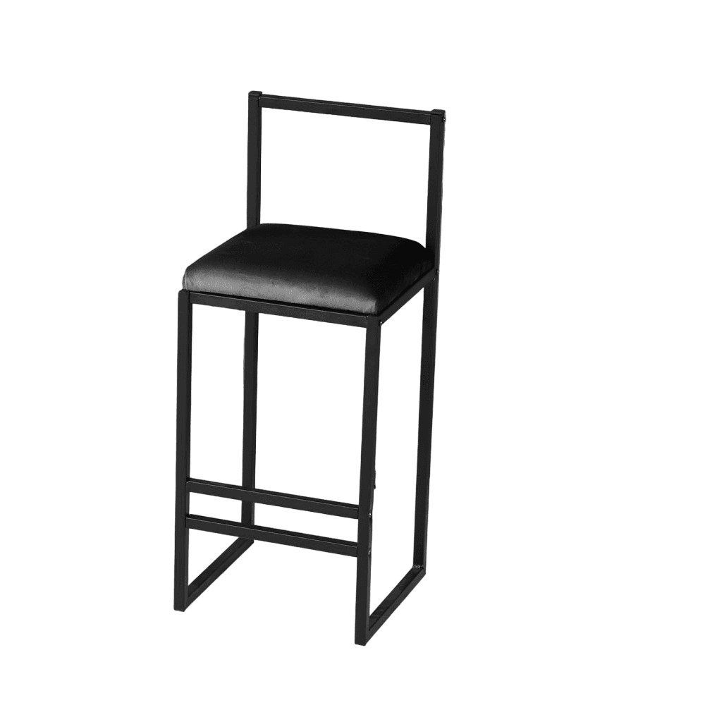 Atelier del Sofa Barska stolica Nordic Black 118BRN1172, Crna