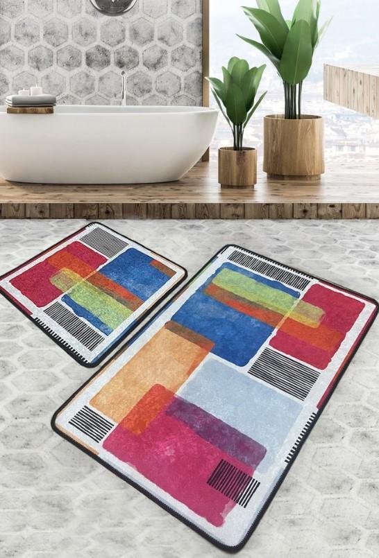 L'essentiel Maison Otirač za kupatilo Milora 16, 2 komada, Šaren