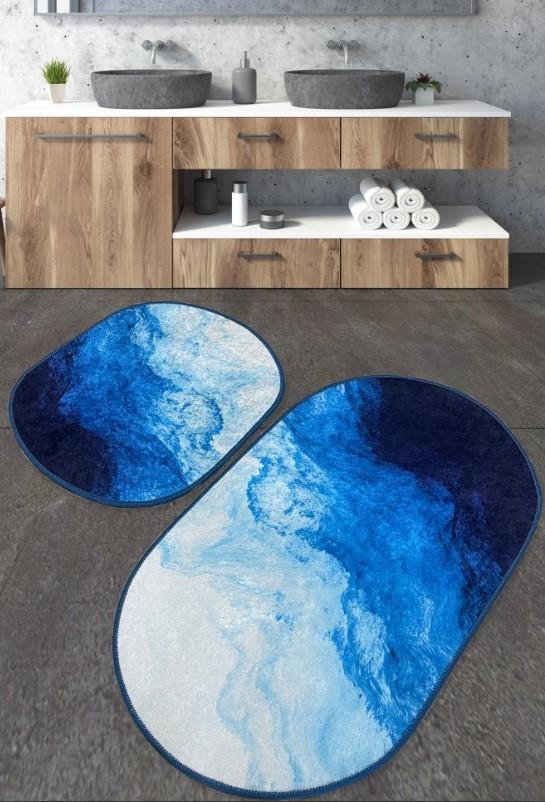 L'essentiel Maison Otirač za kupatilo Oseyan 78, 2 komada, plava