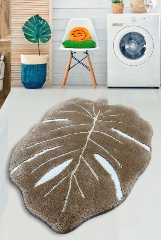 L'essentiel Maison Frunze tepih za kupatilo, 80x120cm, smeđa