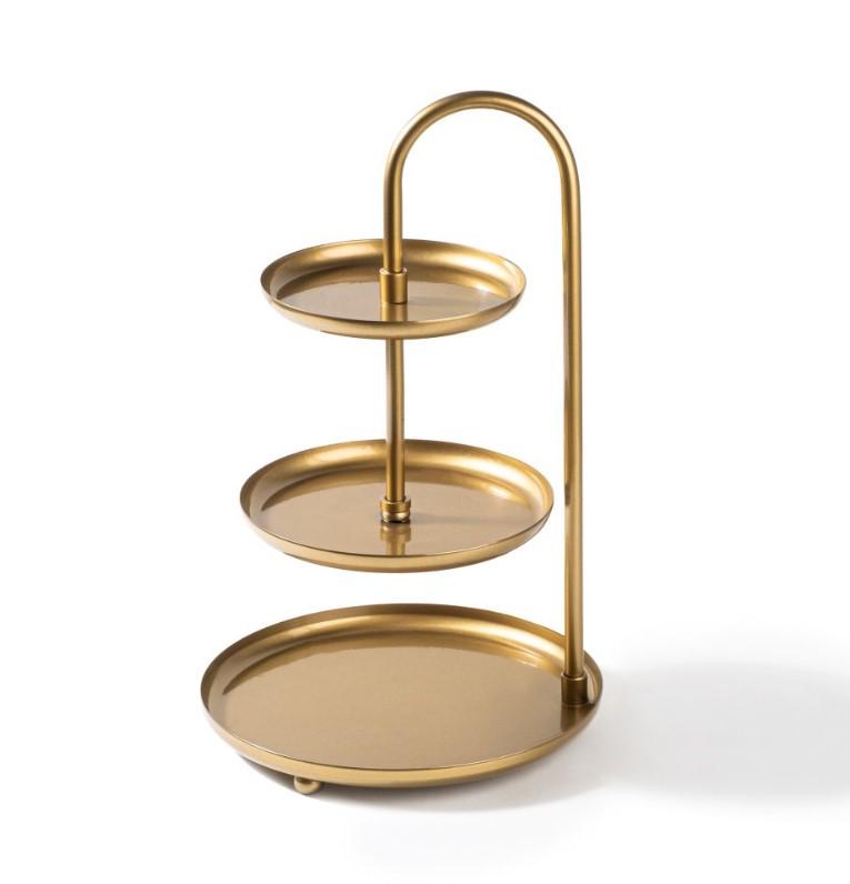 Aberto Design Stolna dekoracija Kalki B, Zlatne boje