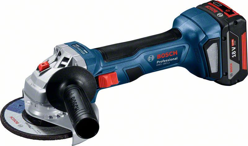 BOSCH akumulatorska kutna brusilica GWS 180-LI 125mm bez baterije i punjača 06019H9020