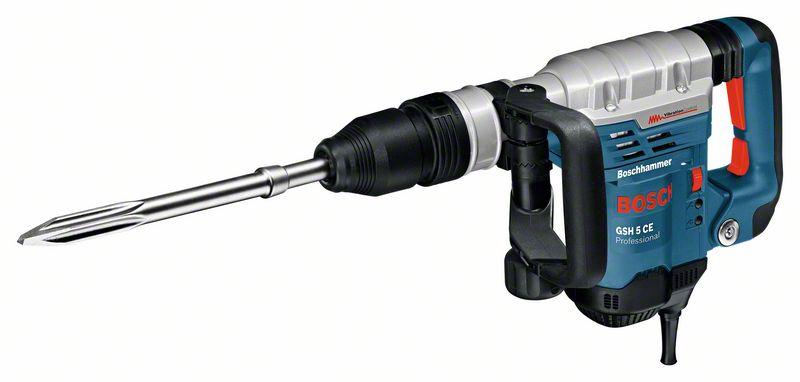Bosch elektro-pneumatski čekić za podešavanje sa SDS max grip GSH 5 CE Profi kućište 0611321000