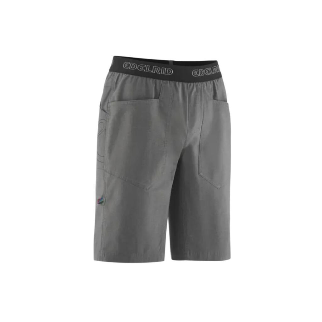 Edelrid Muški šorc za penjanje Me Legacy Shorts, Sivi