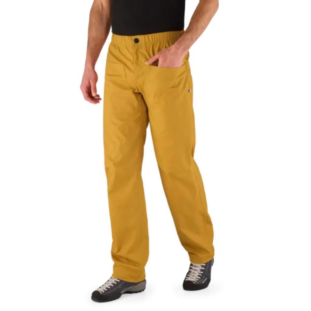 Edelrid Muške hlače za penjanje Me Dome Pants, Žute