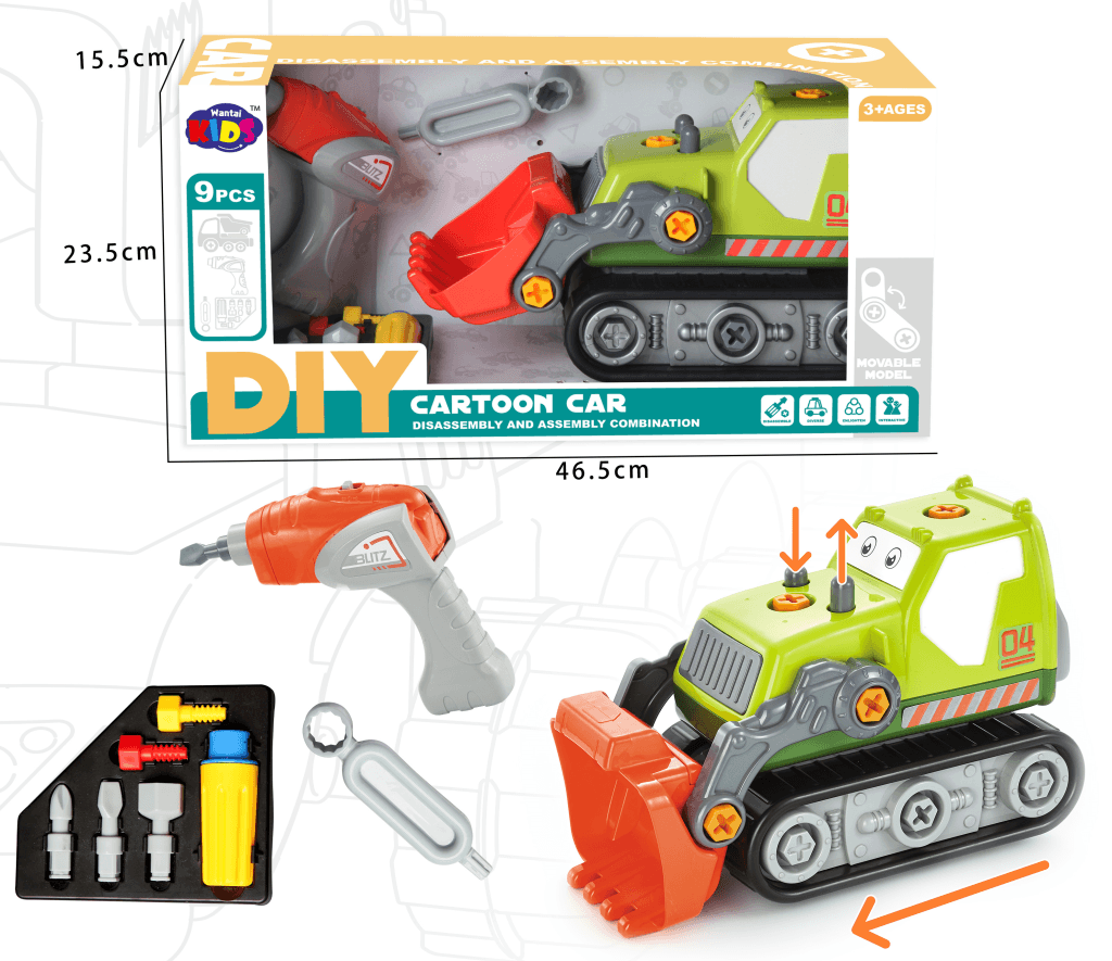 Tomo Šped Buldožder 46x23 cm