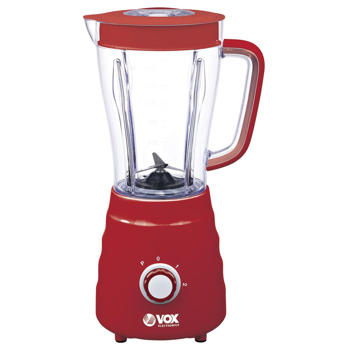 VOX TM 6002 blender, 500 W, 1,5 l, 2 brzine, crveni